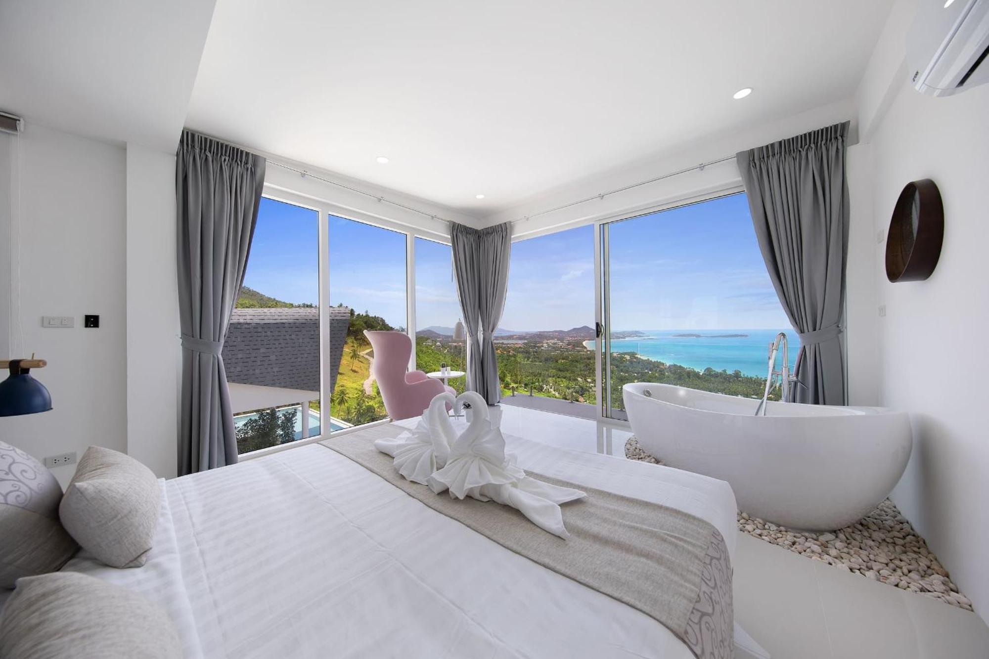 Villa The Wave Amphoe Koksamui Extérieur photo